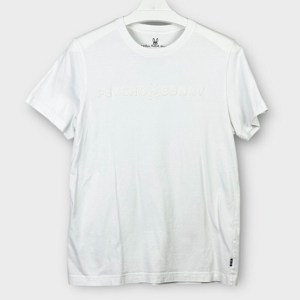 Psycho Bunny White Graphic T-Shirt